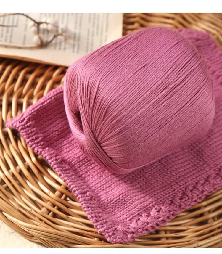 精品外贸原单正品羊绒棉线羊宝宝棉亲肤柔软丝滑可钩织手工毛线