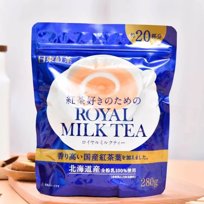 日本进口日东红茶北海道奶茶粉冲饮冲剂冲泡饮品袋装