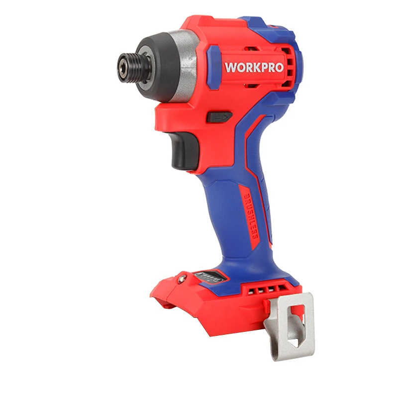WORKPRO/万克宝 20V 6.35mm(1/4") 无刷冲击螺丝批（裸机）