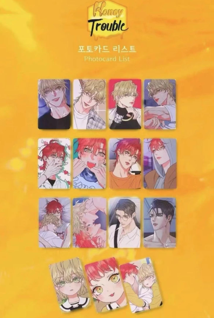 honeytrouble未拆（一包三张直播代拆可直邮备注）