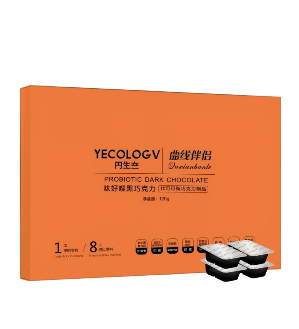 曲线伴侣益生元黑科技能量巧克力