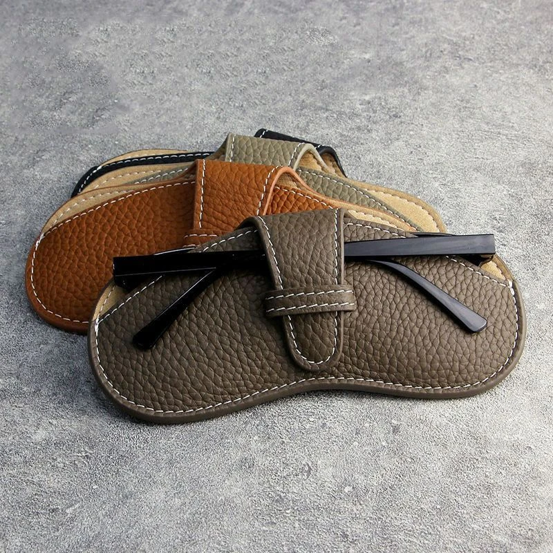 日本眼镜袋女简约高级便携抗压近视墨镜太阳镜包收纳盒袋子男