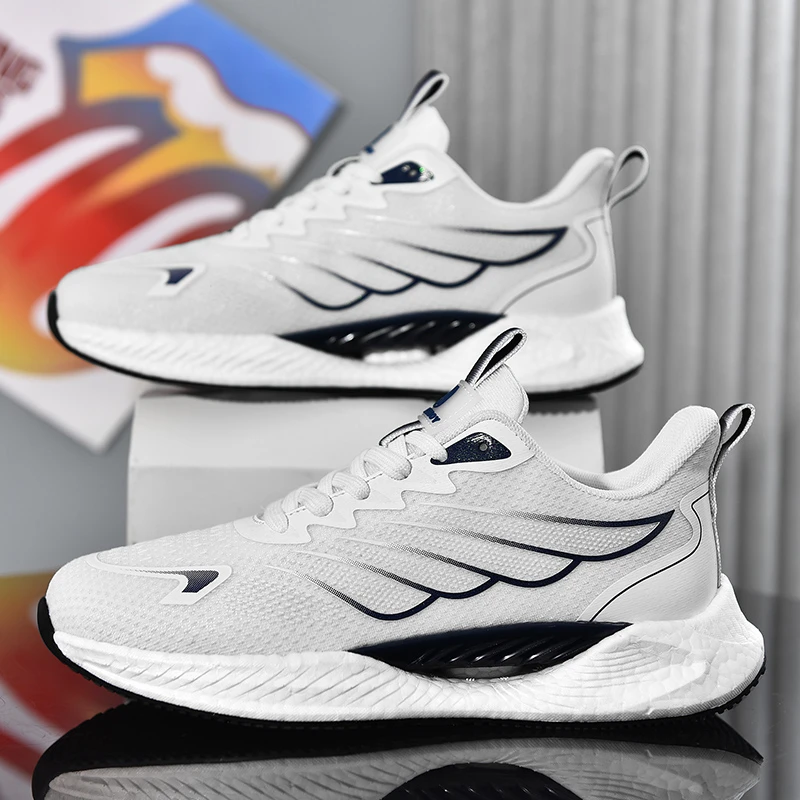 花【国潮时尚红董专属新款跑鞋高弹运动透气休闲男女同款跑步鞋