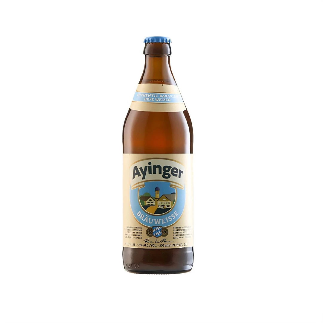 德国原装进口 Ayinger艾英格小麦白啤酒 500ml*6瓶装