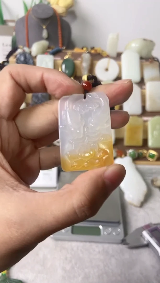 【闪购商品】玛瑙/玉髓颈饰未镶嵌吊坠