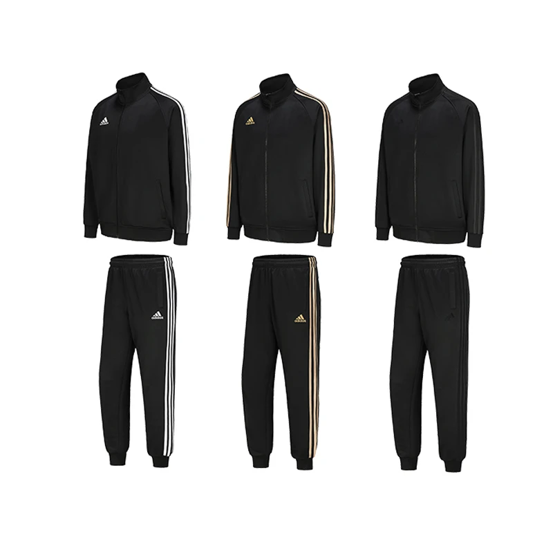 adidas/阿迪达斯春款时尚运动服外套夹克束脚裤两件套装