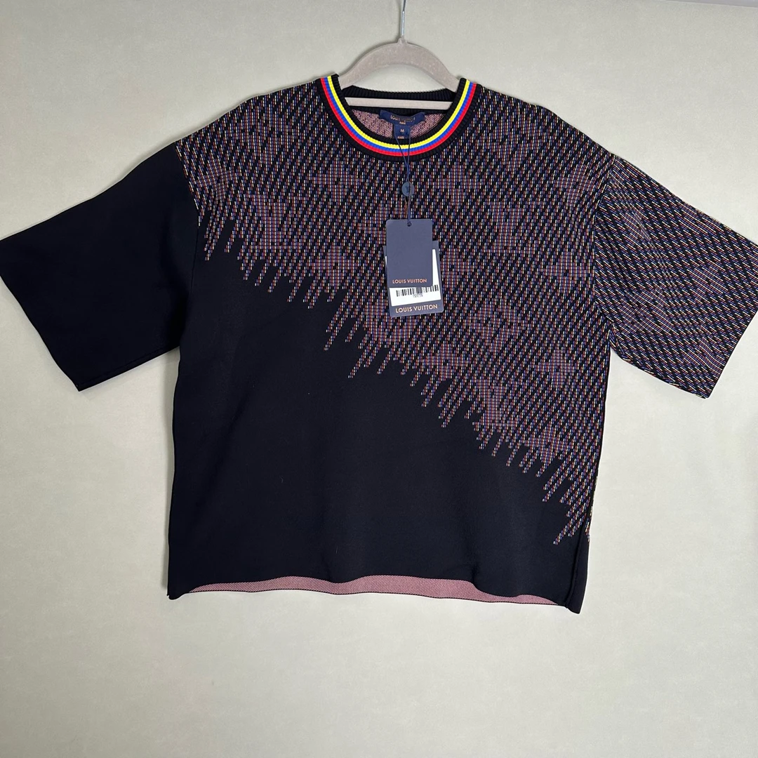 全新未使用 LouisVuitton/路易威登 M码/LVFW21提花短袖/xjm04625