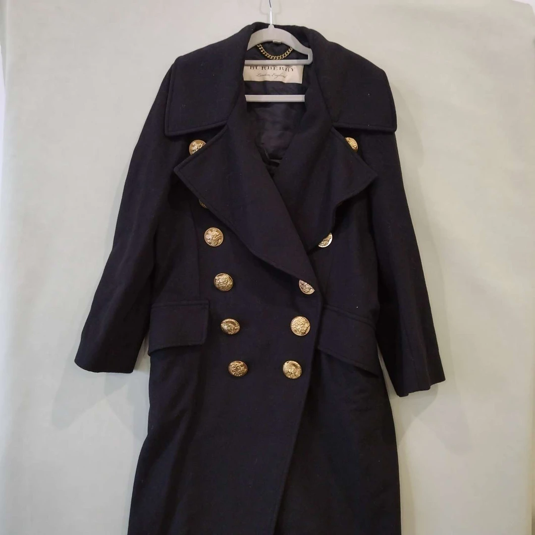 95新 BURBERRY/博柏利 UK6/Burberry大衣/98新/jm06104