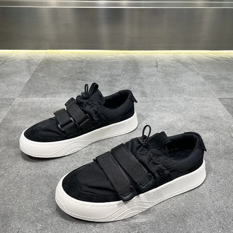 【小扬哥推荐】男鞋2023新款春季一脚蹬懒人鞋布面透气百搭板鞋潮