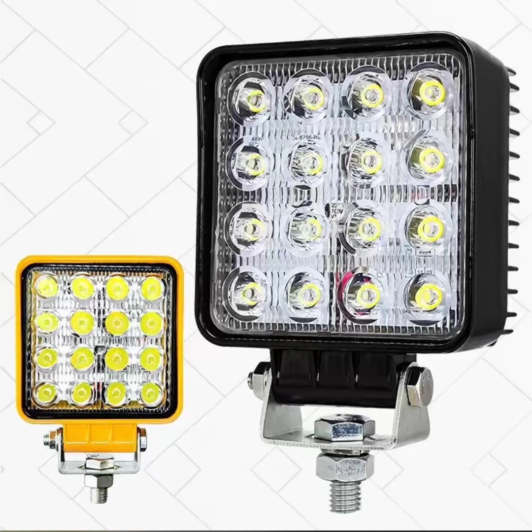 大货车到车灯黄色12v车用led灯LED高亮款大小车通用