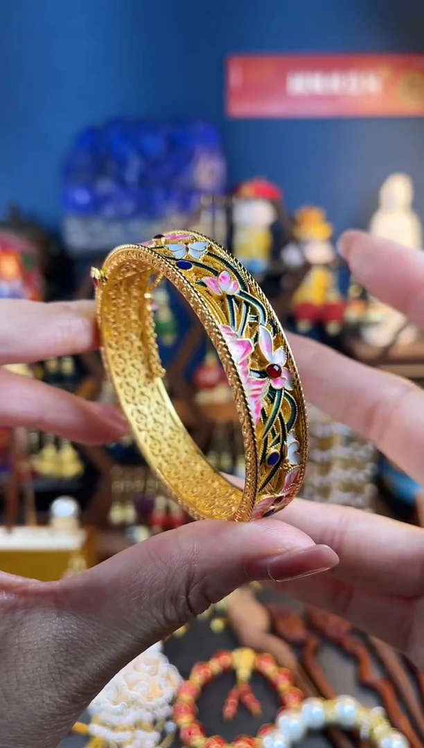 【闪购商品】121号珐琅景泰蓝手镯