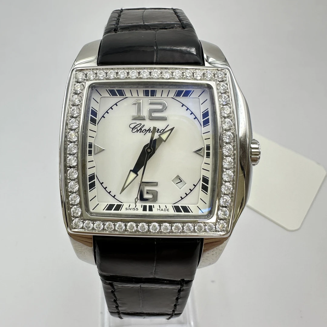 99新 Chopard/萧邦 TWO+O+TEN系列 34.5mm 石英 单表/9517