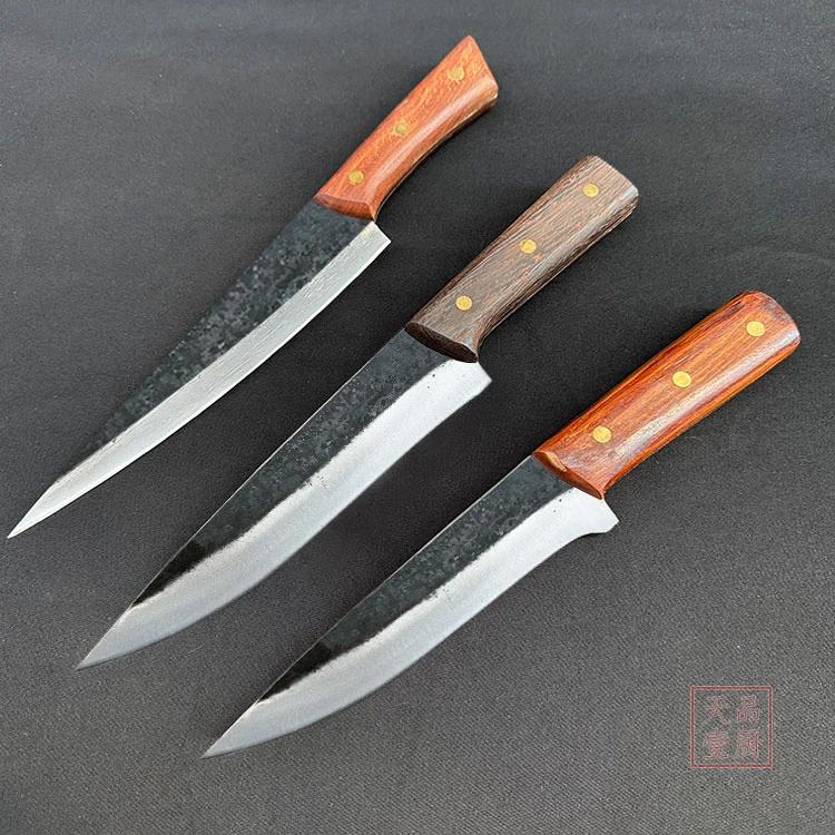 天品壹厨手工锻打剔骨刀分肉刮毛刀