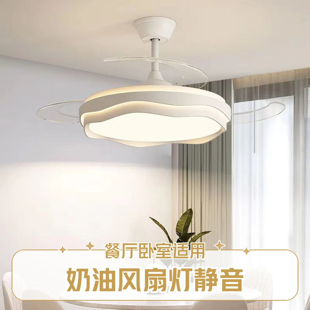 客厅卧室灯饰隐形一体吊灯中山灯具灯饰2025最新款