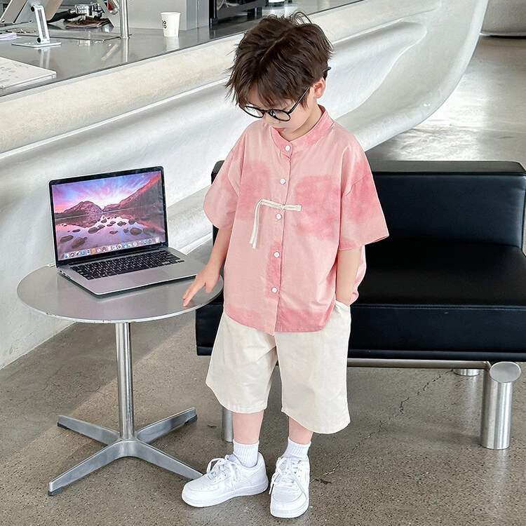 男童汉服2024新款中国风小男孩帅气公子国学服儿童男款唐装原创夏