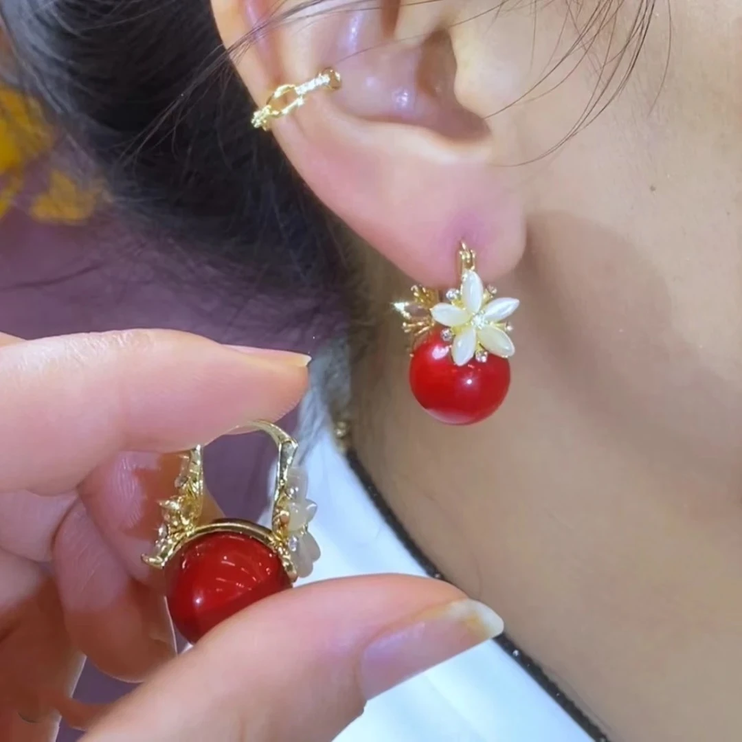 铜合金耳饰 【闪耀丽人】气质轻奢时尚百搭法式小众优雅-214