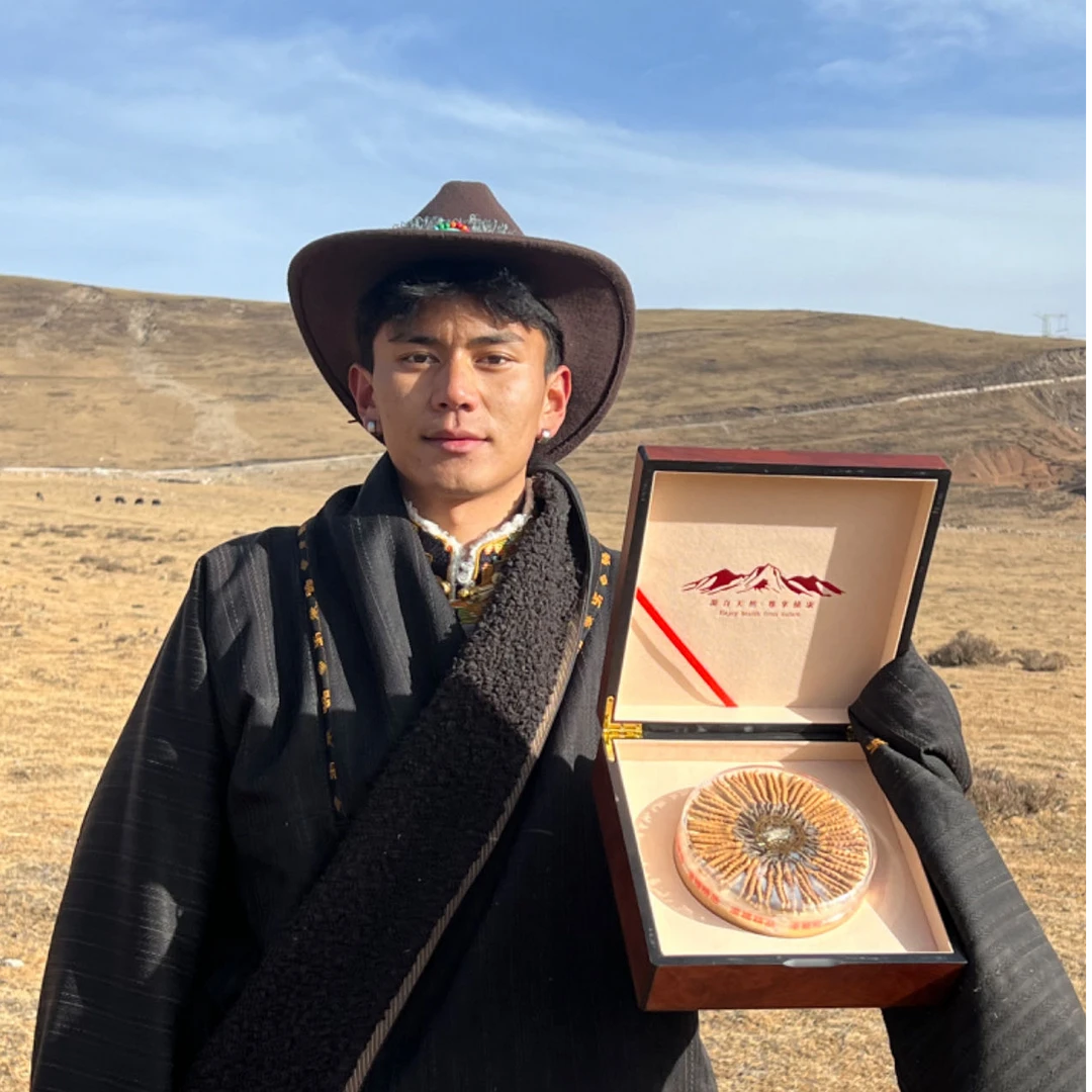 【索南】干草3根/克100根  2024年头期头茬新鲜干冬虫夏草产地直发