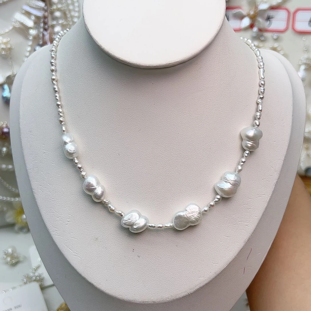 淡水珍珠颈饰未镶嵌