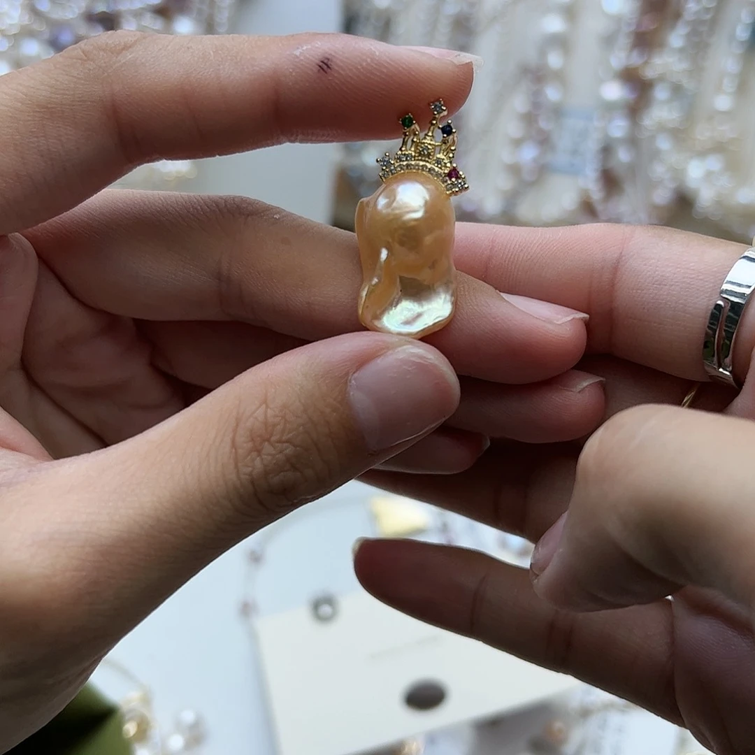 淡水珍珠颈饰未镶嵌