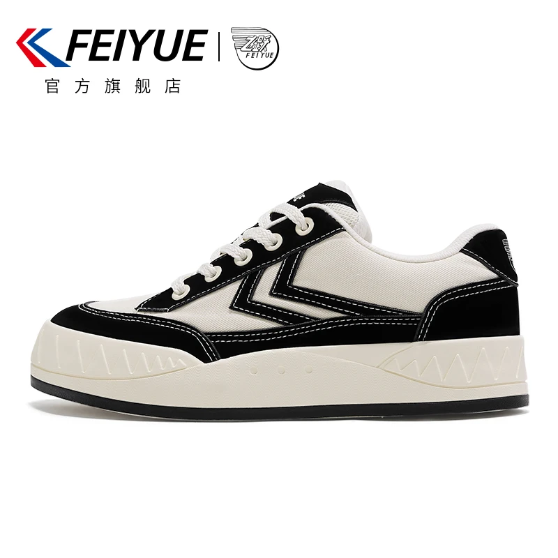 【鲨鱼鞋】feiyue/飞跃舒适潮鞋休闲板鞋百搭新款女鞋厚底运动鞋953