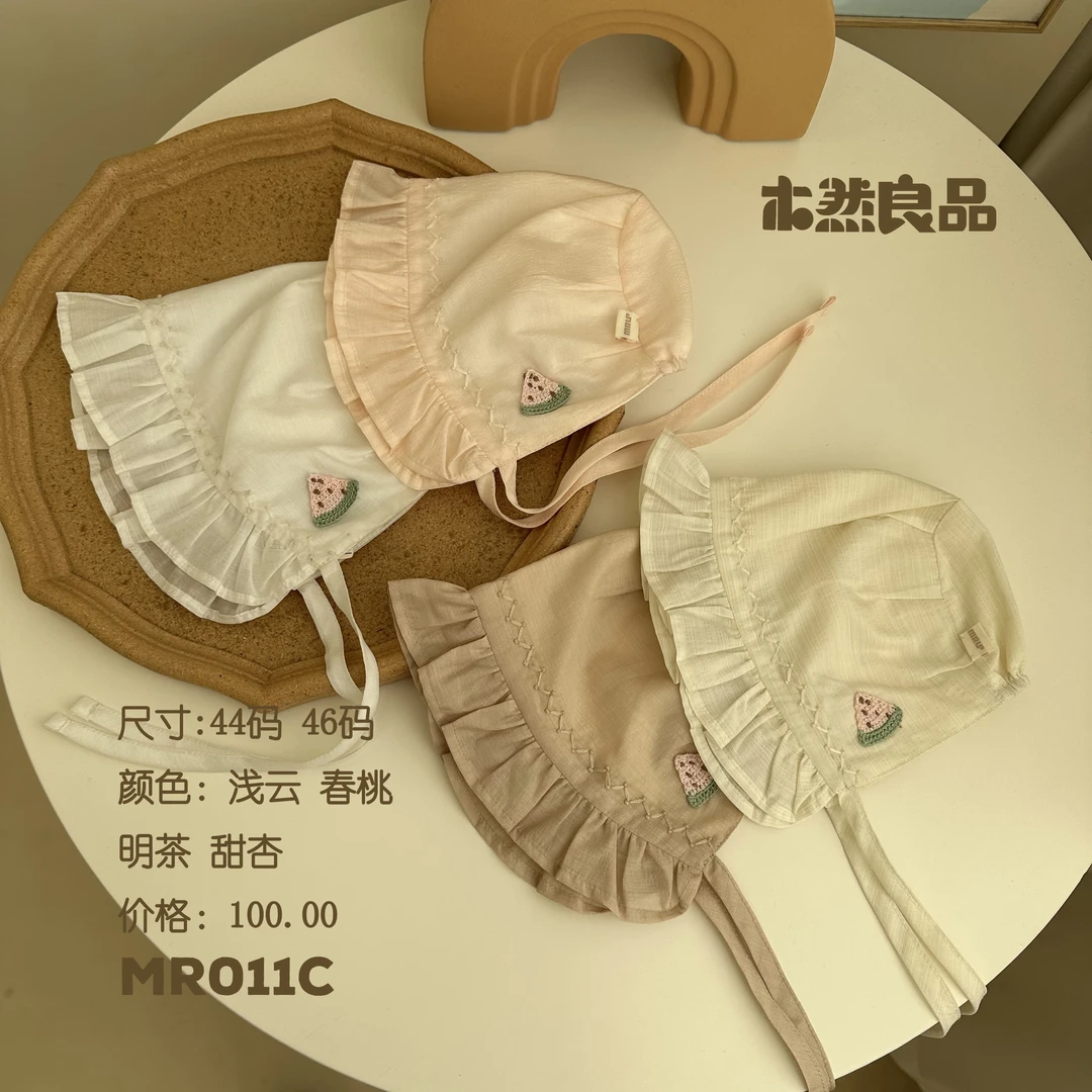 新生儿满月女宝儿童夏季宝宝帽子婴儿薄款蕾丝时尚新品热卖百搭
