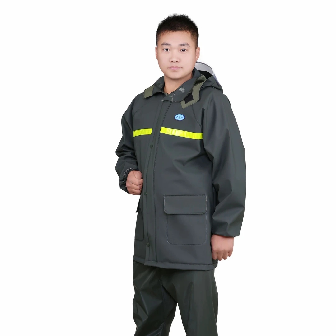 雨衣防雨雨裤分体式套装外卖反光加厚防水骑行户外新型长款透气