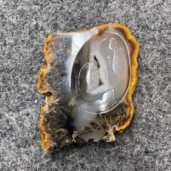 玛瑙/玉髓吊坠(不含链)未镶嵌