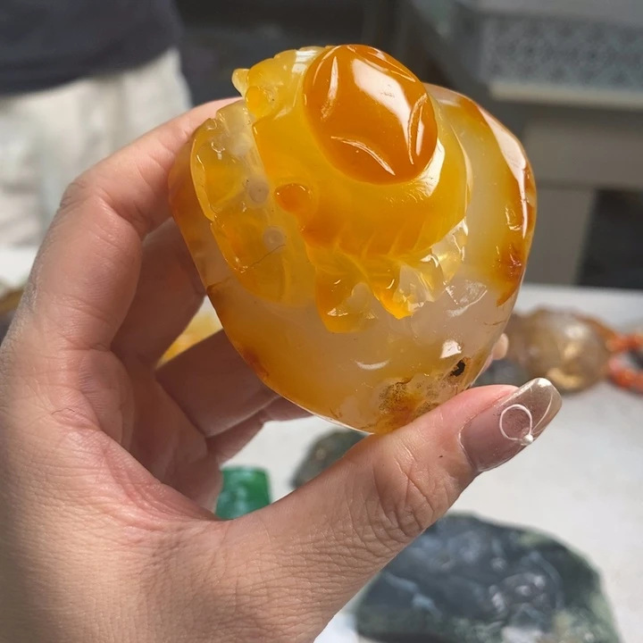 玛瑙/玉髓吊坠(不含链)未镶嵌