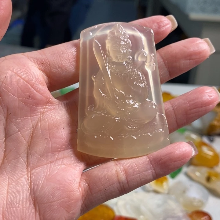 玛瑙/玉髓吊坠(不含链)未镶嵌