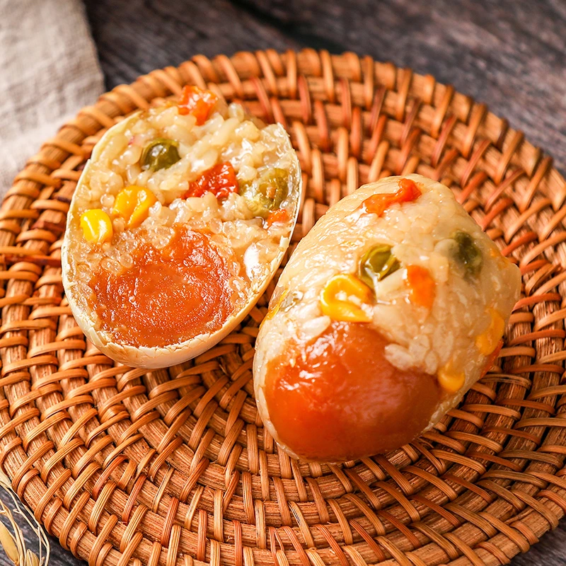 1嘿满赞糯米蛋10枚糯米咸鸭蛋粽 北部湾真空包装糯米粽6枚20枚