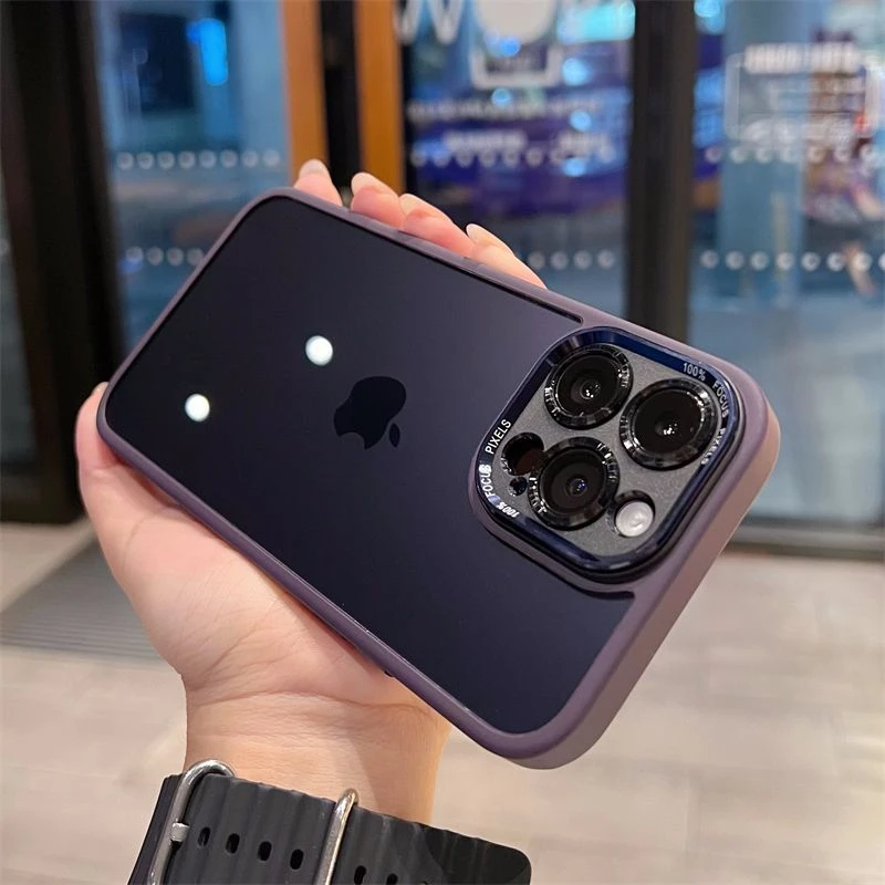 金属镜头苹果14手机壳iPhone13promax男ip女12pro防摔11透明pro硬