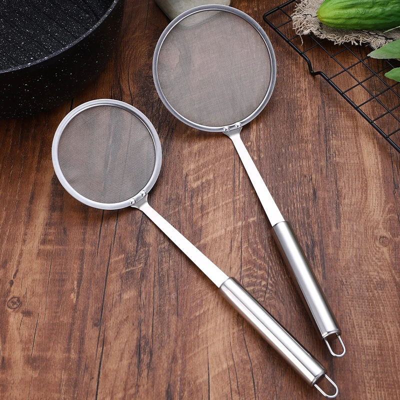 （新疆西藏包邮）打沫勺过滤网滤油勺面粉筛漏勺油捞浮沫过滤勺