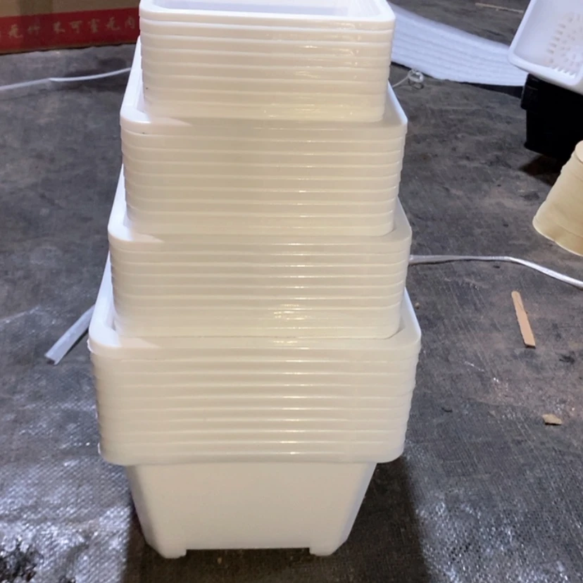 【闪购商品】白方盆组合40个12-14-16-18
