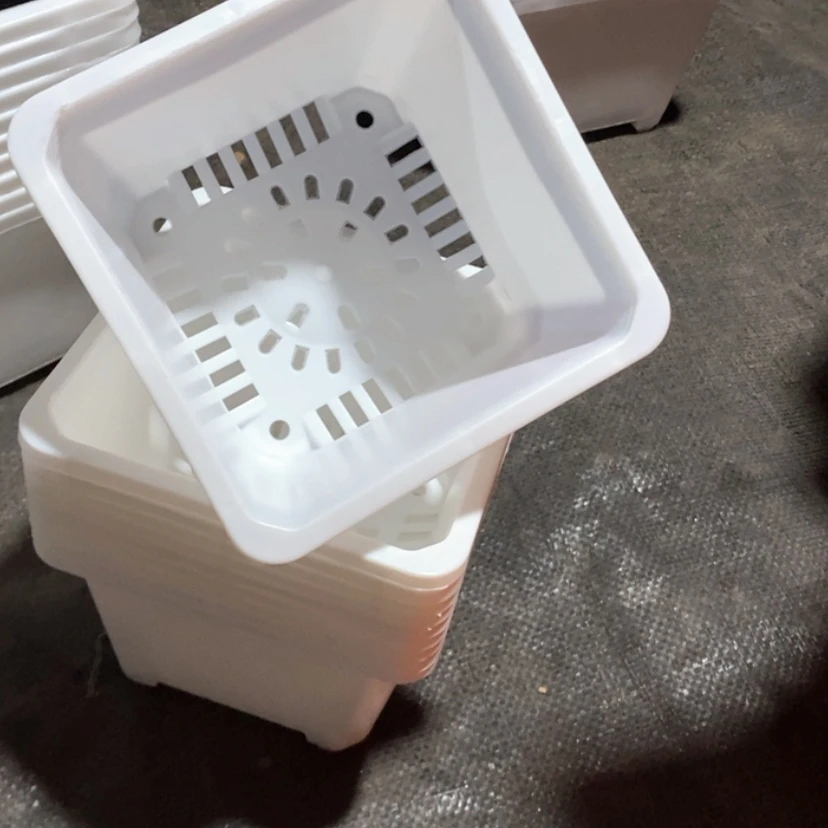 【闪购商品】140白方盆10个