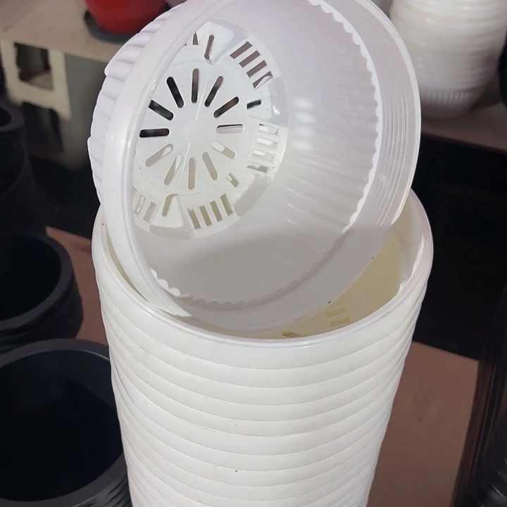 180白色聚宝盆16公分15个