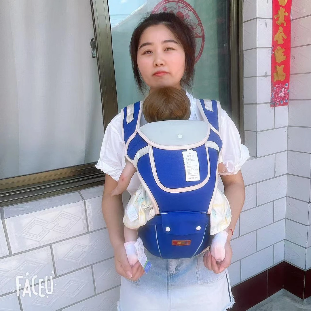 小龙迪诺四季款抱娃神器婴幼儿多功能背带腰凳三用款