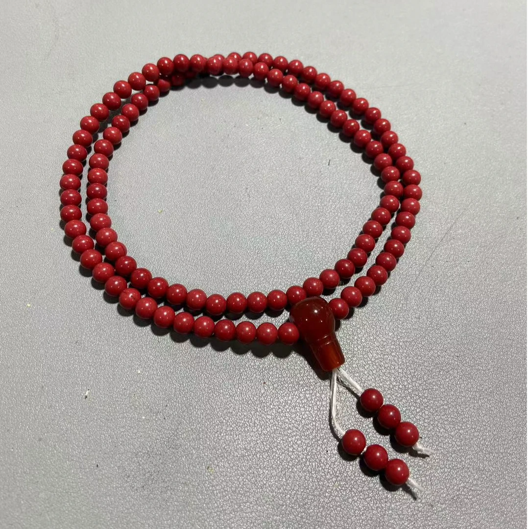 C441南红玛瑙卡0.7多圈手串（玛瑙配饰底色多样，发其一）