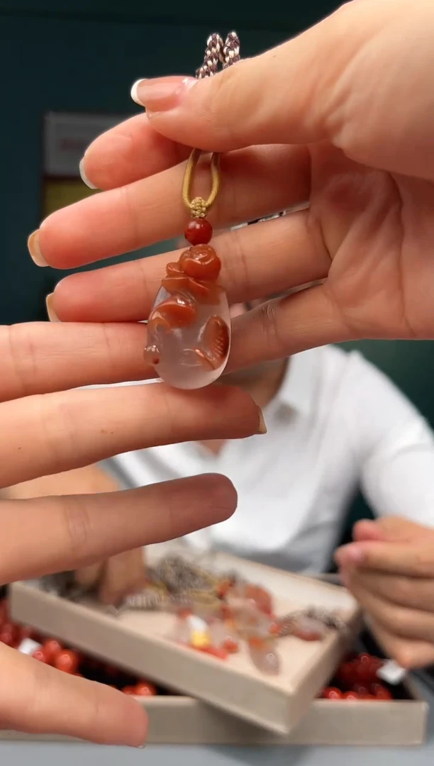 【闪购商品】玛瑙/玉髓颈饰未镶嵌吊坠