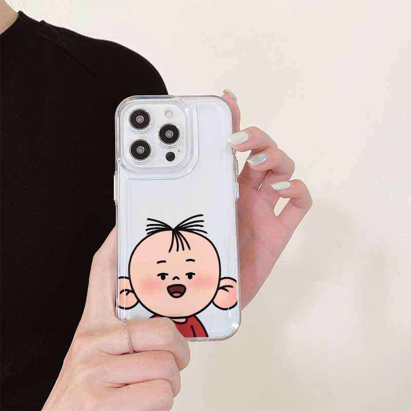 卡通图图全包透明太空手机壳（苹果/华为/OPPO/VIVO/小米）iPhone15