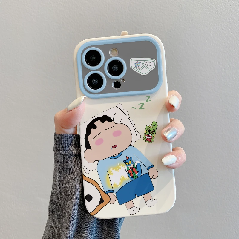 睡觉小新全包防摔硅胶手机壳（苹果/华为/OPPO/VIVO/小米）iPhone15