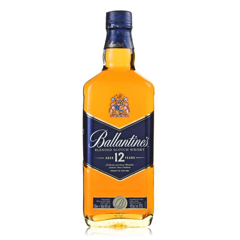 英国进口  百龄坛12年威士忌700ml*1瓶