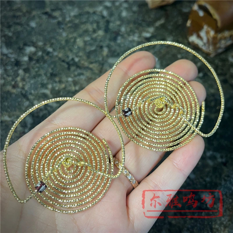 手工等间距满天星黄铜胆簧1.5叫簧铜胆55/60蝈蝈罐尔雅定制蝈蝈簧
