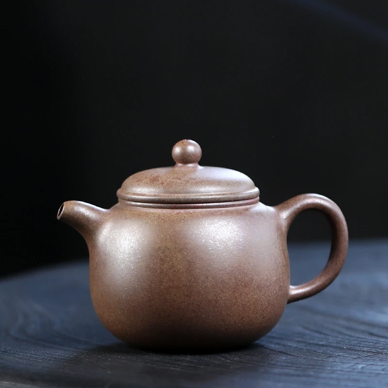 DJY-089学茶【大吉羊】庄泽明  匏尊  翡翠金砂  180cc 紫砂壶