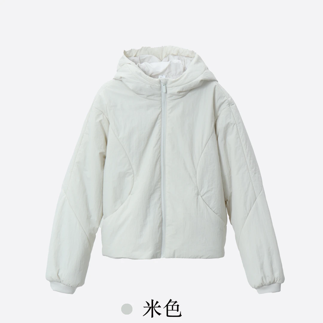 [渠道货]lu家连帽棉服不臃肿轻防水防风保暖冬季超轻外套-P86017