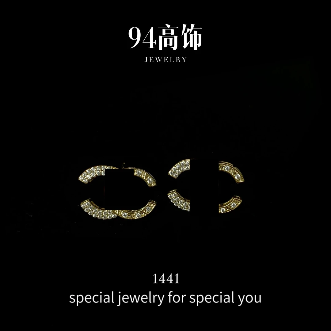 铜合金耳饰 1441时尚轻奢气质复古精致耳钉