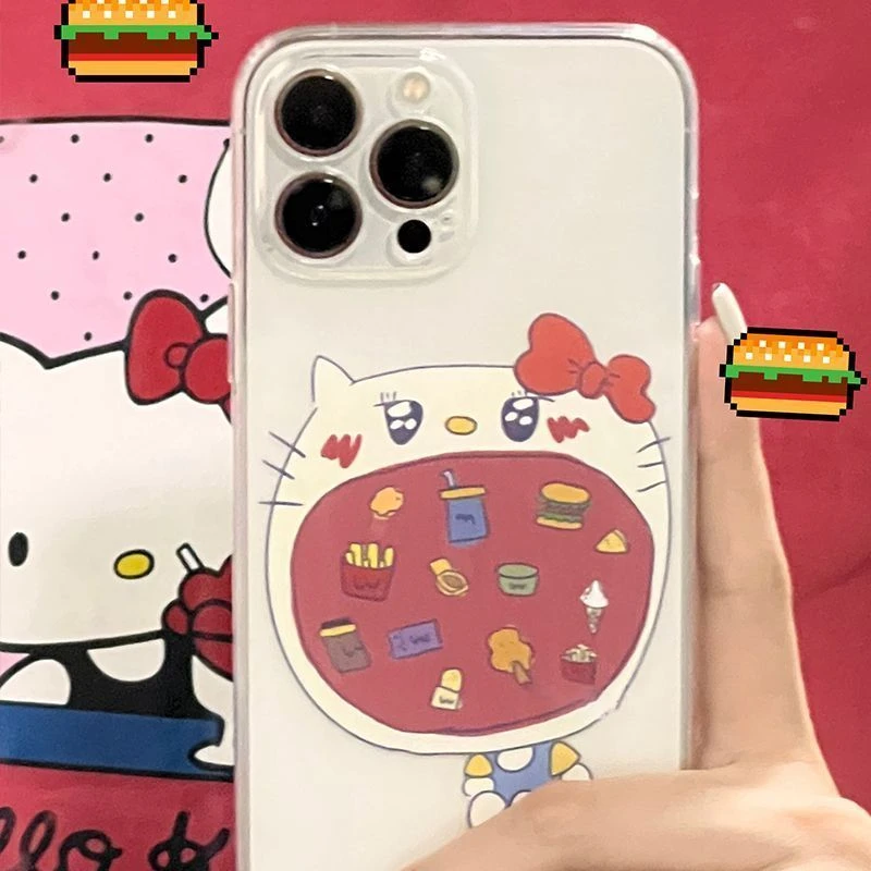 新款苹果iphone15软壳OPPO荣耀华为小米vivo奶油手机壳个性创意女
