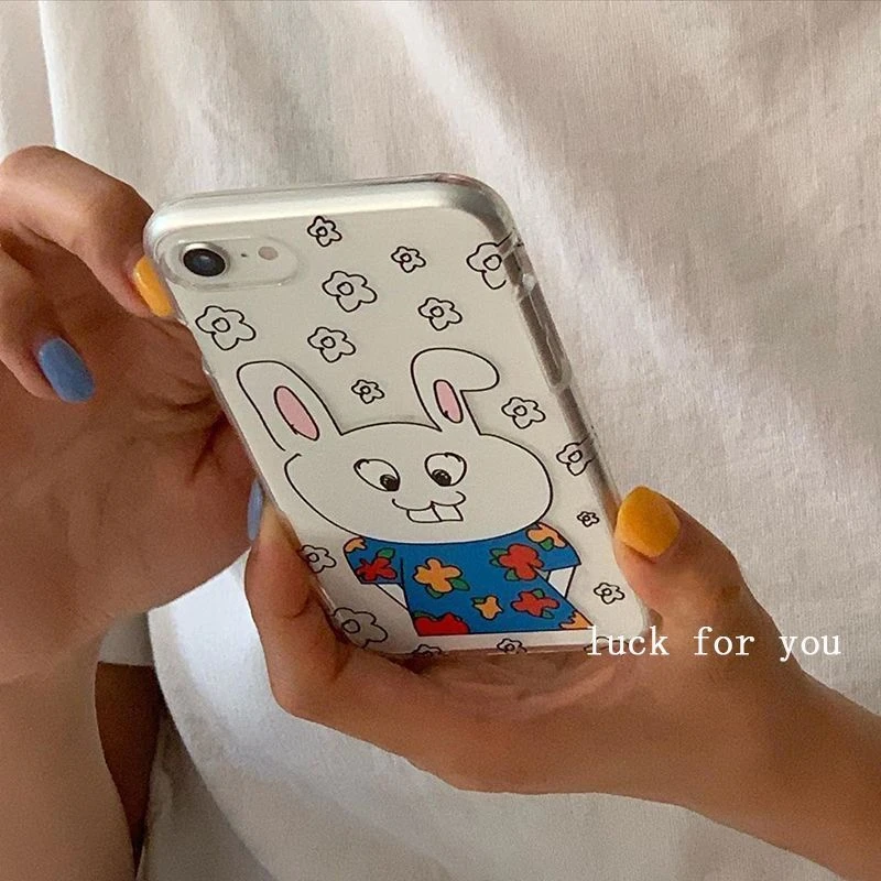 网红同款苹果华为vivo小米oppo手机壳iphone15/13/14软壳透明硅胶