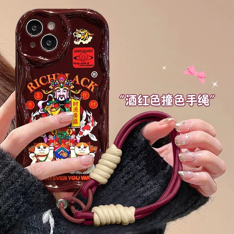 新款苹果iphone15软壳OPPO荣耀华为小米vivo奶油手机壳个性创意女