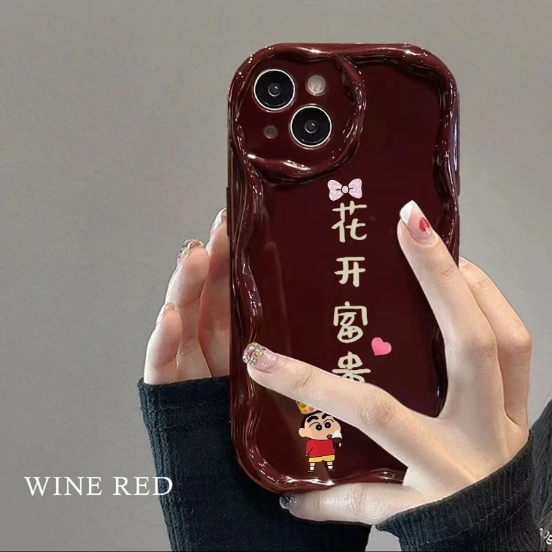 新款苹果iphone15软壳OPPO荣耀华为小米vivo奶油手机壳个性创意女