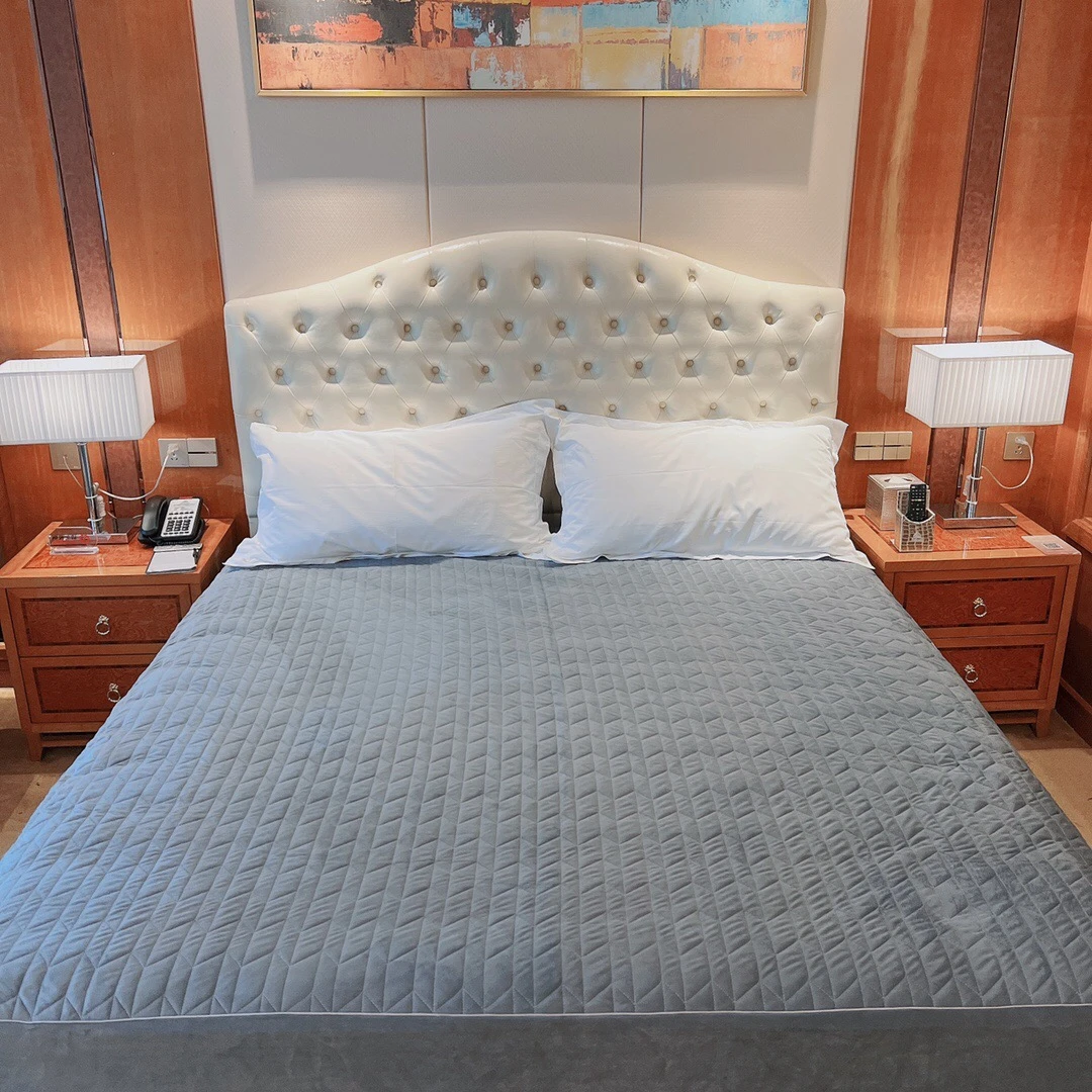 品牌尾单牛奶绒恒温夹棉床笠